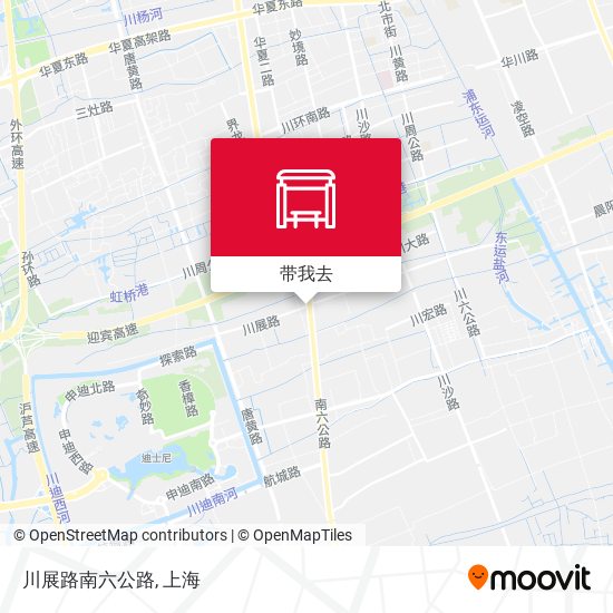 川展路南六公路地图