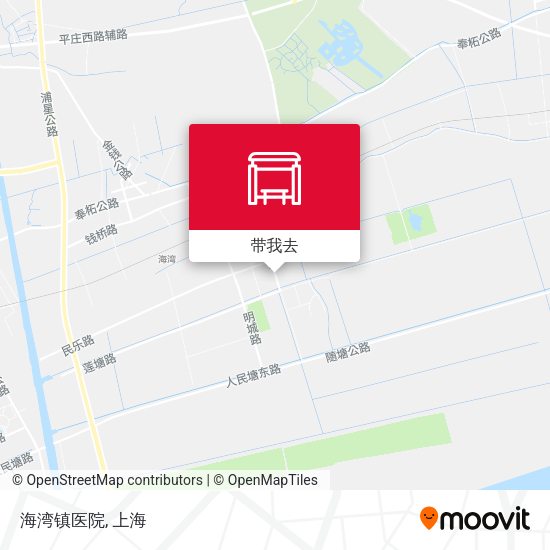 海湾镇医院地图