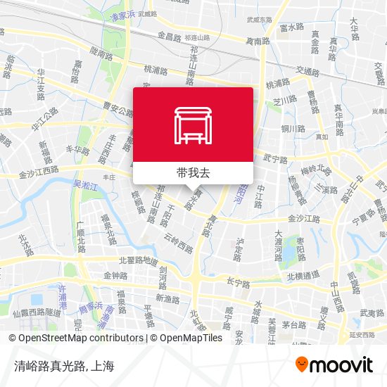清峪路真光路地图