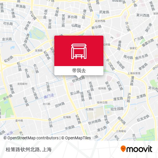 桂箐路钦州北路地图