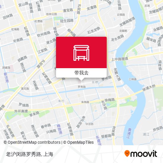 老沪闵路罗秀路地图