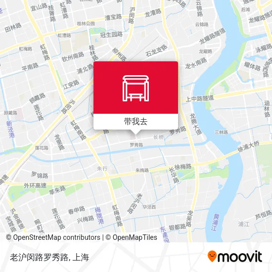 老沪闵路罗秀路地图