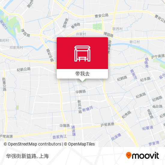 华强街新益路地图