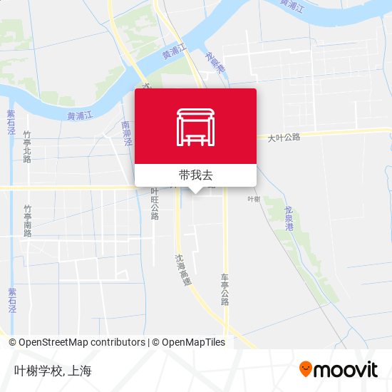 叶榭学校地图