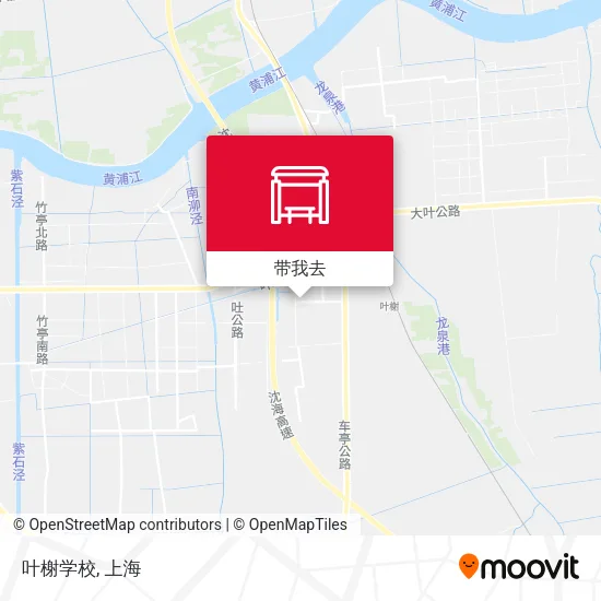 叶榭学校地图