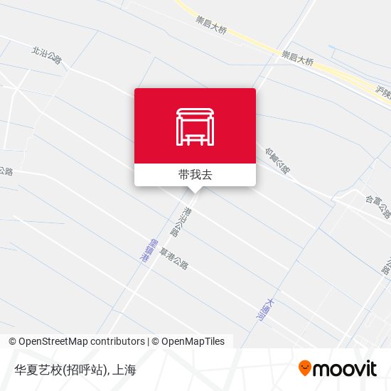 华夏艺校(招呼站)地图