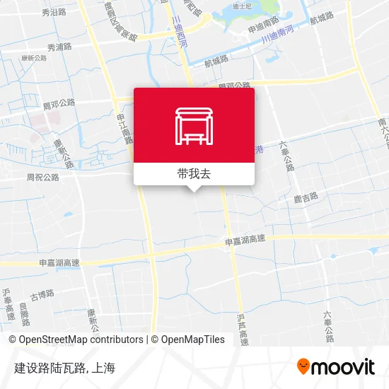 建设路陆瓦路地图