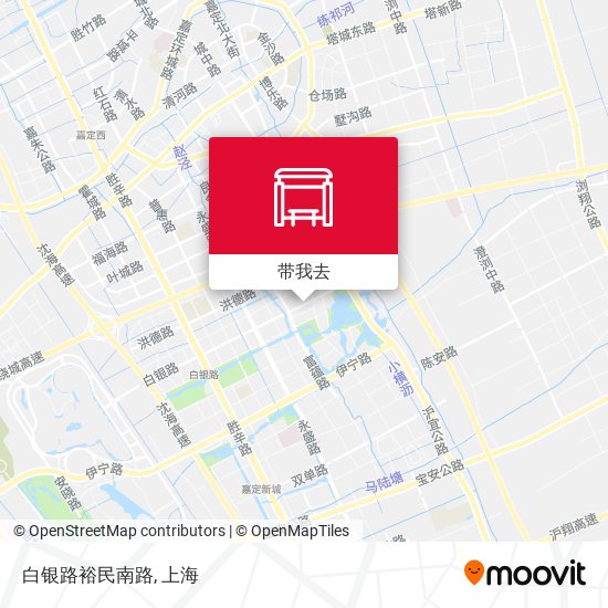白银路裕民南路地图