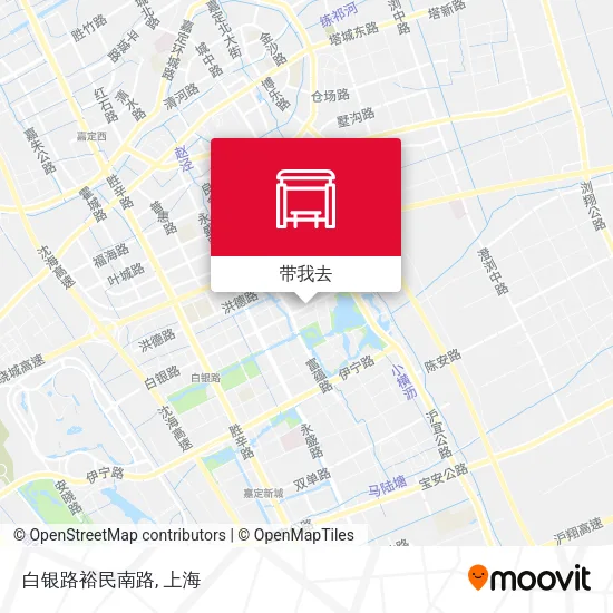 白银路裕民南路地图