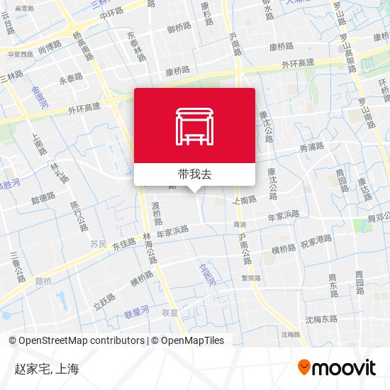 赵家宅地图