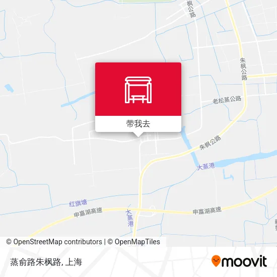 蒸俞路朱枫路地图