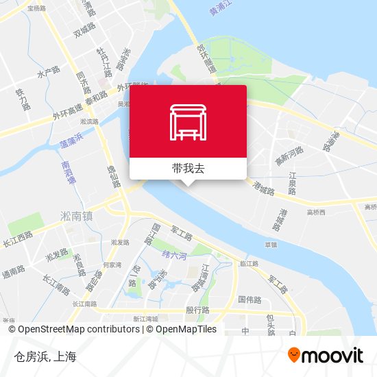 仓房浜地图