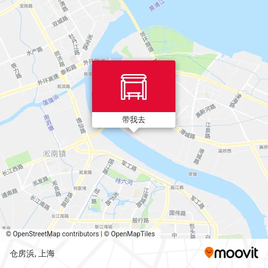 仓房浜地图