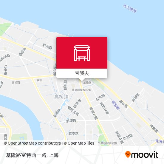 基隆路富特西一路地图