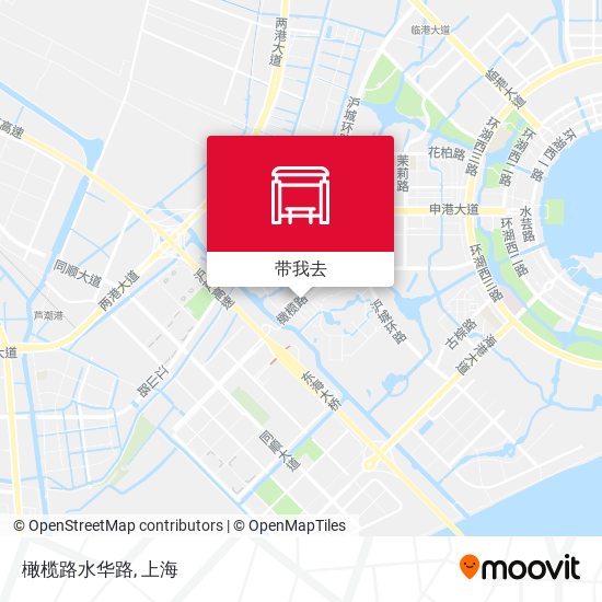 橄榄路水华路地图