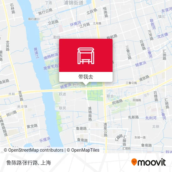 鲁陈路张行路地图