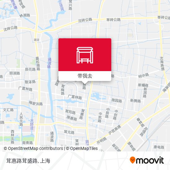 茸惠路茸盛路地图