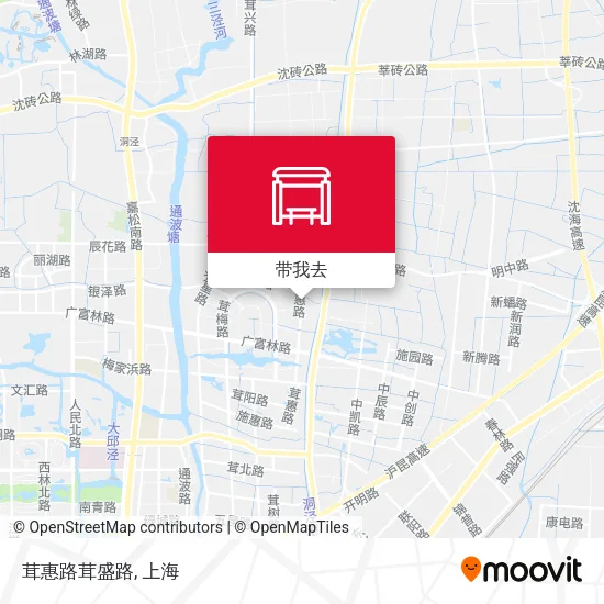 茸惠路茸盛路地图