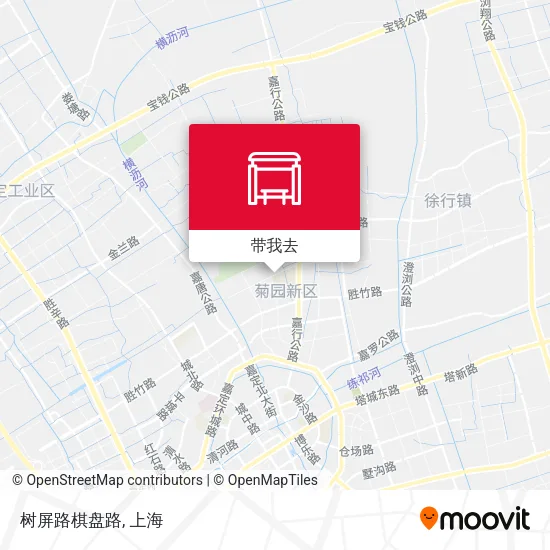 树屏路棋盘路地图