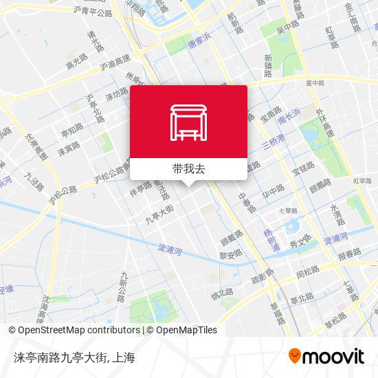 涞亭南路九亭大街地图