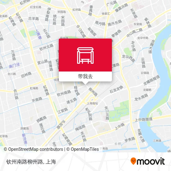 钦州南路柳州路地图