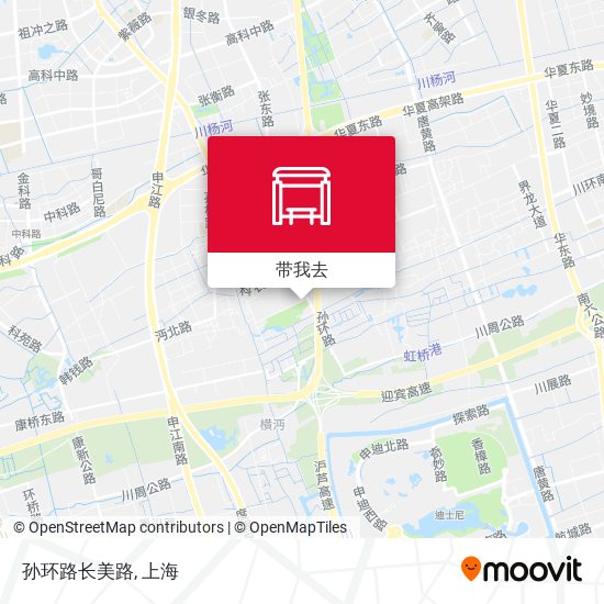 孙环路长美路地图