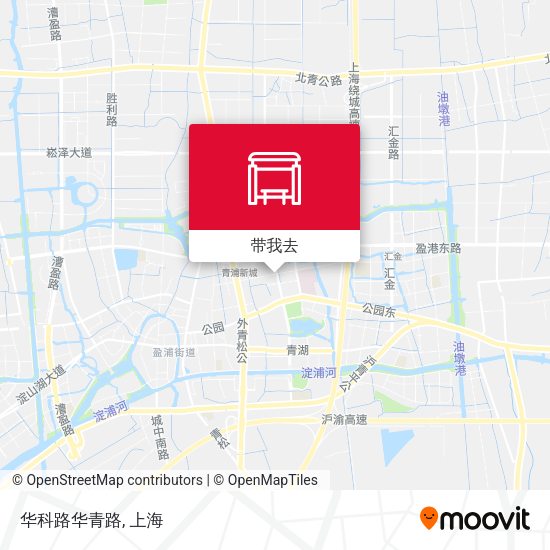 华科路华青路地图