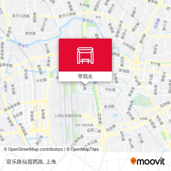 迎乐路仙霞西路地图