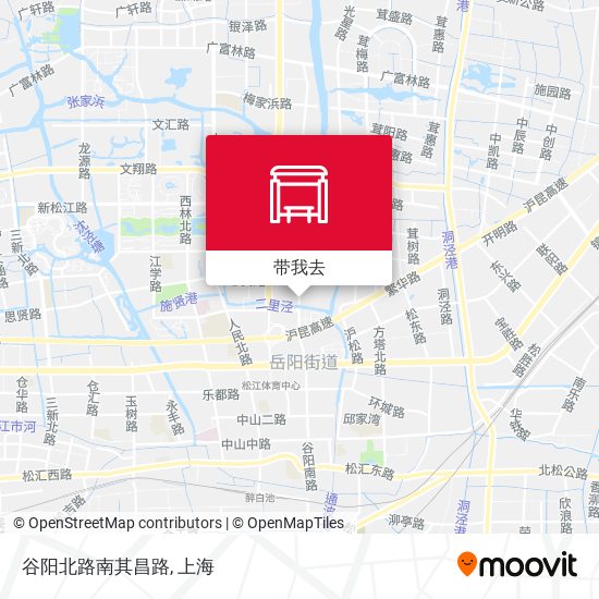 谷阳北路南其昌路地图
