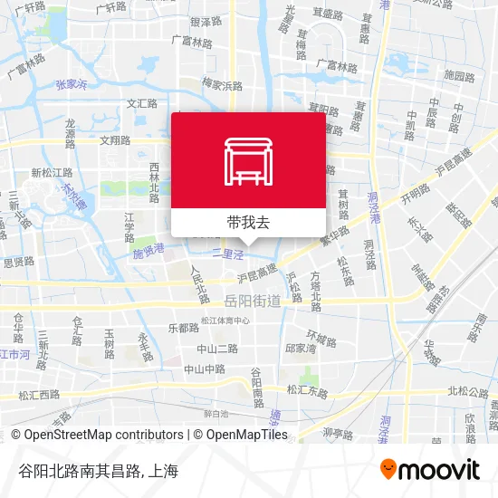 谷阳北路南其昌路地图