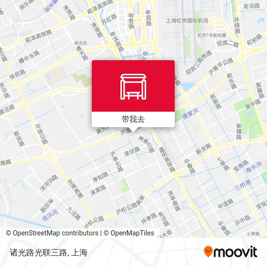 诸光路光联三路地图