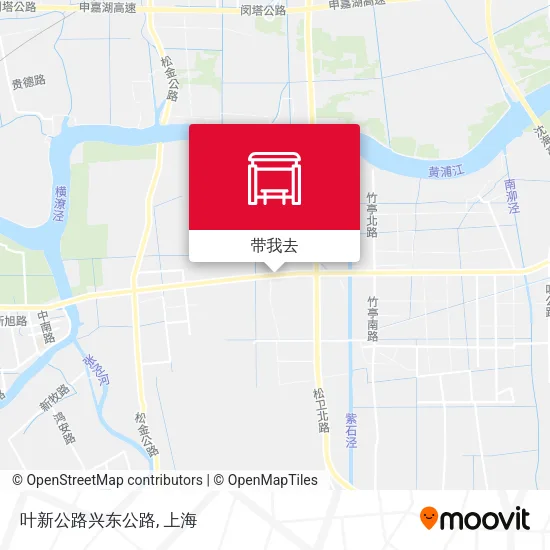 叶新公路兴东公路地图