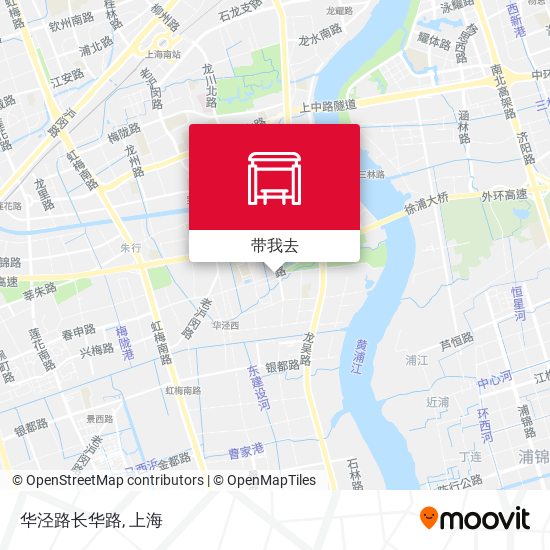 华泾路长华路地图