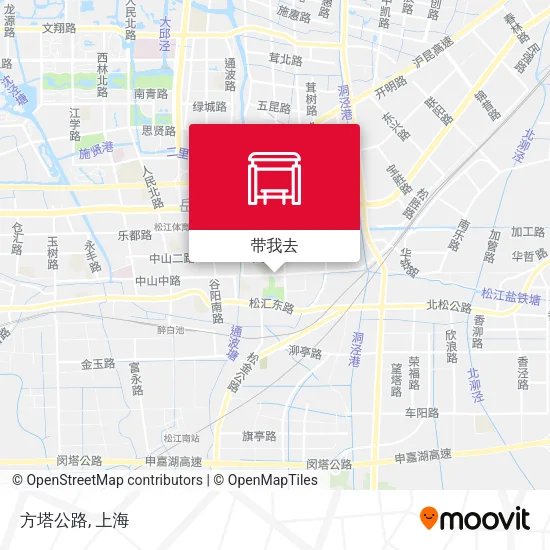 方塔公路地图