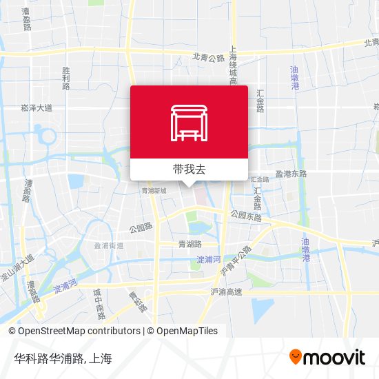 华科路华浦路地图