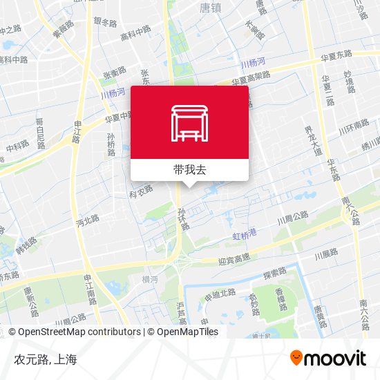 农元路地图