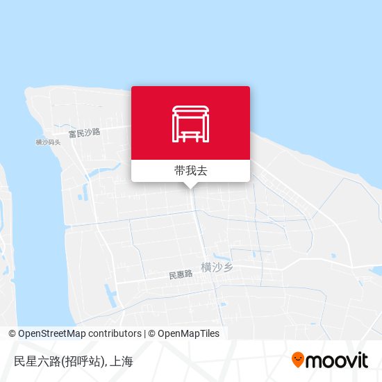 民星六路(招呼站)地图