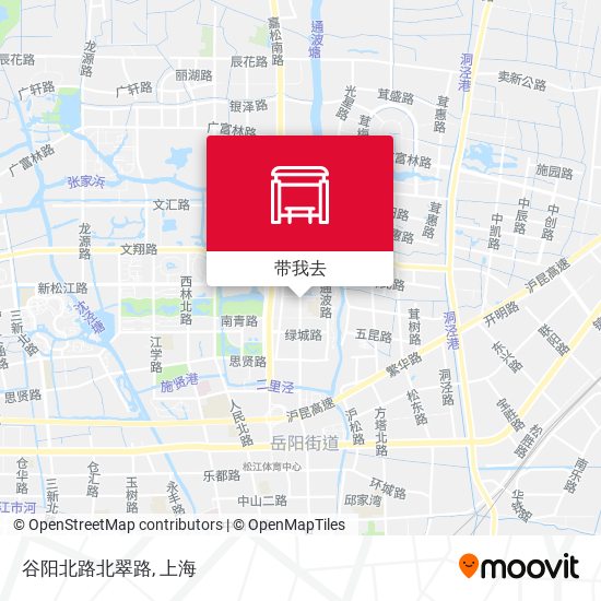 谷阳北路北翠路地图