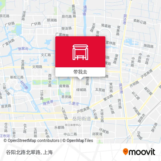 谷阳北路北翠路地图