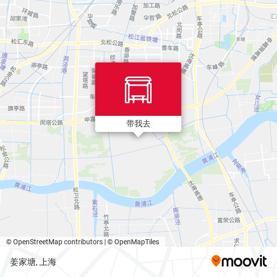 姜家塘地图