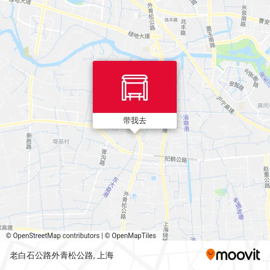 老白石公路外青松公路地图