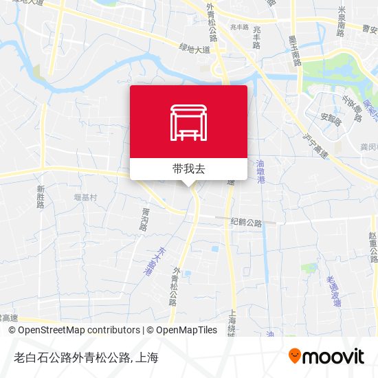 老白石公路外青松公路地图