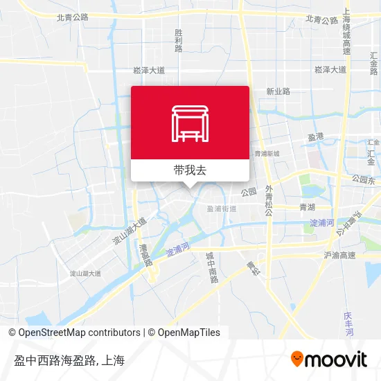 盈中西路海盈路地图
