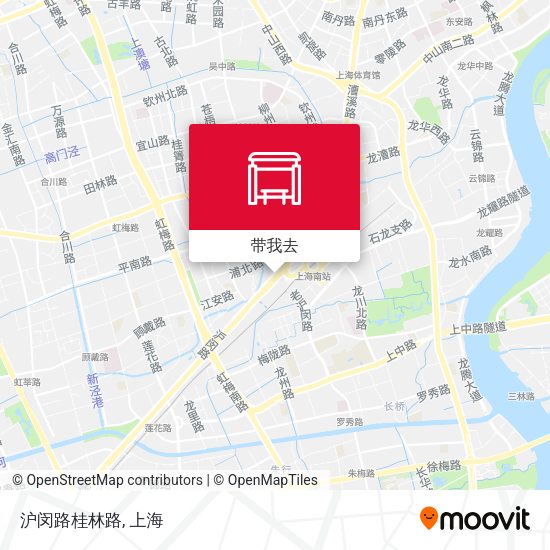 沪闵路桂林路地图