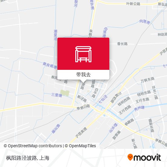 枫阳路泾波路地图