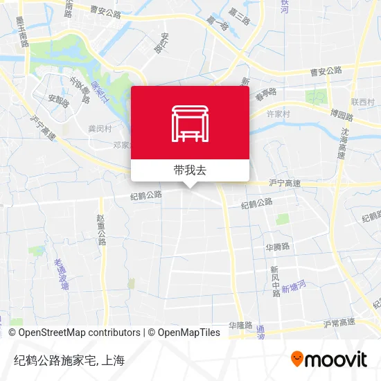 纪鹤公路施家宅地图