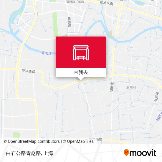 白石公路青赵路地图
