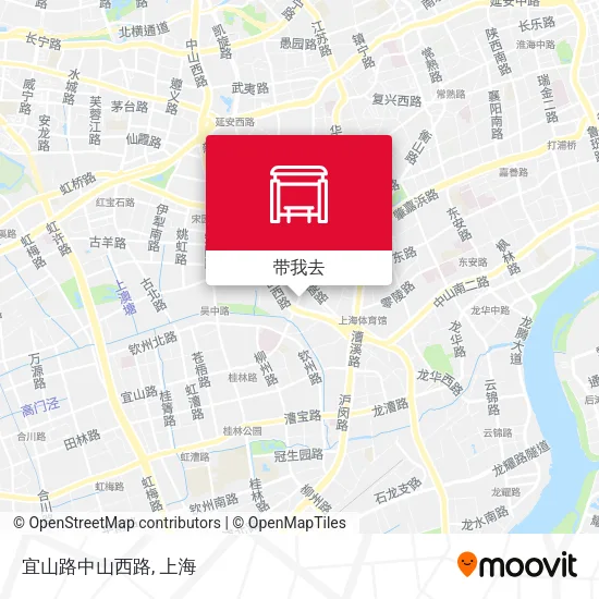 宜山路中山西路地图