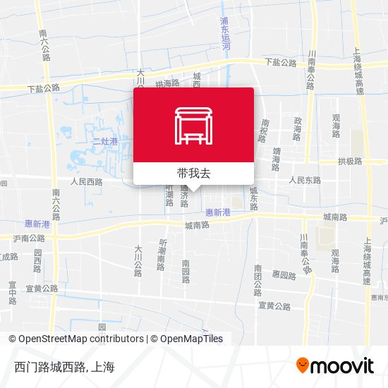 西门路城西路地图