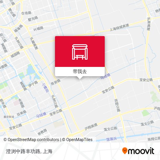 澄浏中路丰功路地图